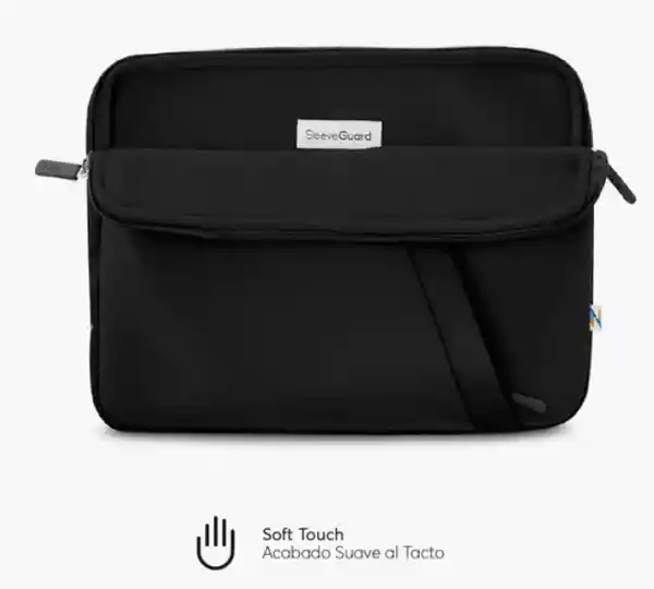 Nco Funda Neopreno Para Macbook Pro 16/Air 15 M3 Negro