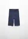 Pantalón Gigi Navy Talla 67 Niñas Mango