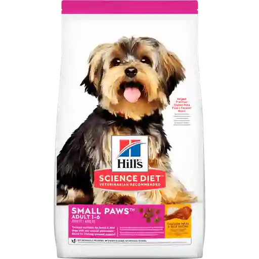 Hills Alimento para Perro Adulto Raza Pequeña con Pollo y Arroz