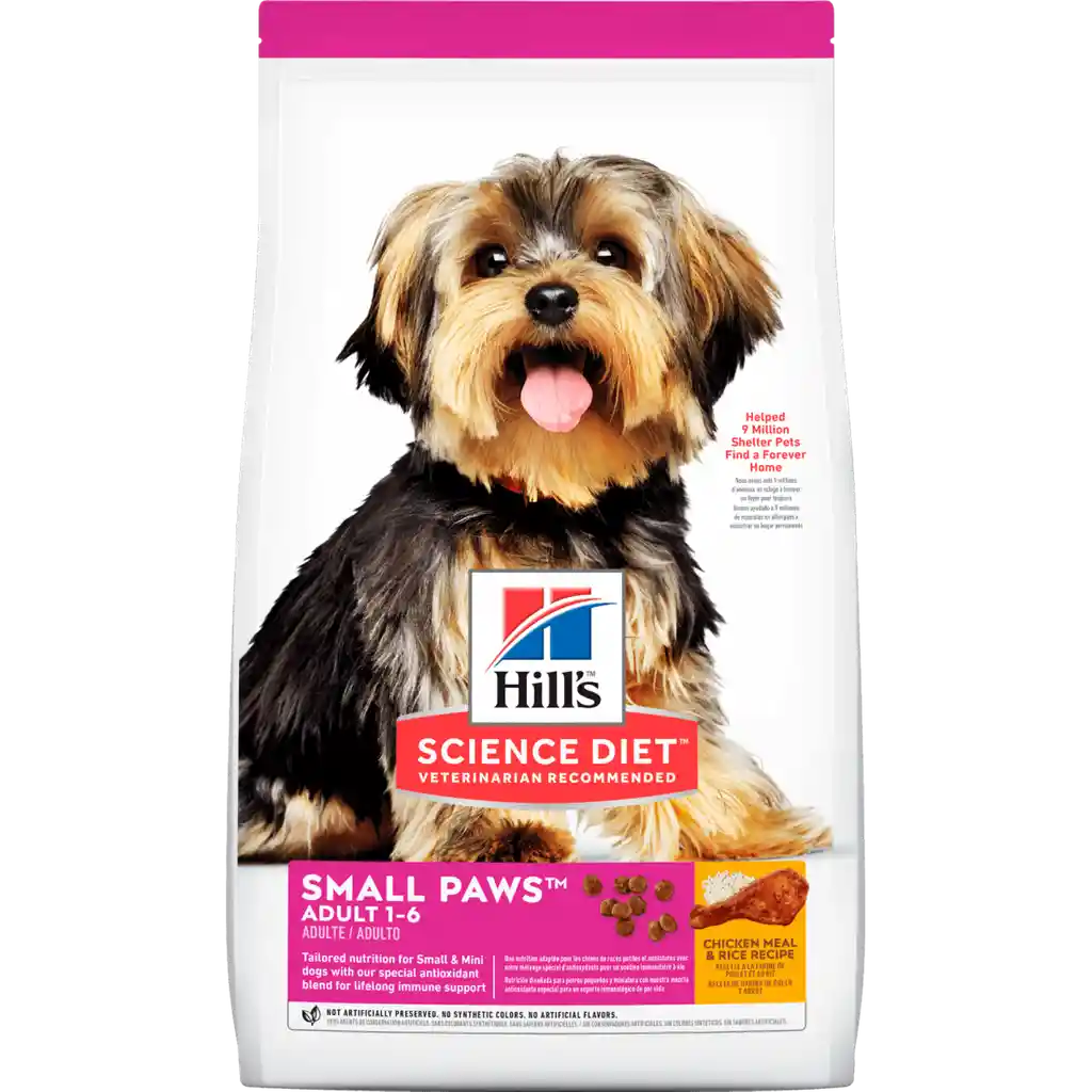 Hills Alimento para Perro Adulto y Raza de Juguete Pollo