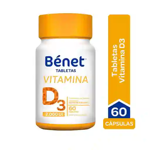  Vitamina D3 Bénet 2000 Ui 