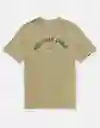 Camiseta Hombre Verde Talla X-LARGE 4290373 American Eagle