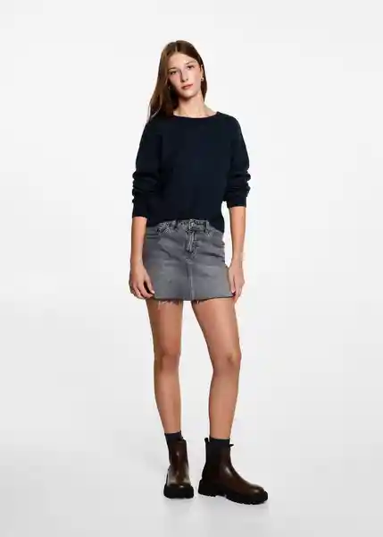 Jersey Fashion Navy Talla 18 Teen Niñas Mango