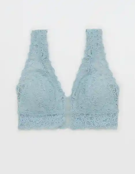 Top Bralette Aerie Azul Talla Small American Eagle