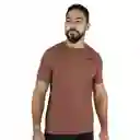 Camiseta Square Marrón Talla M Everlast