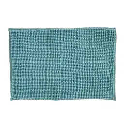 Piso Baño Shaggy Turquesa