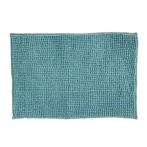 Piso Baño Shaggy Turquesa