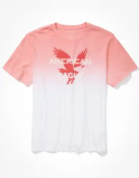 Camiseta Hombre Rosa Talla: X-Small American Eagle