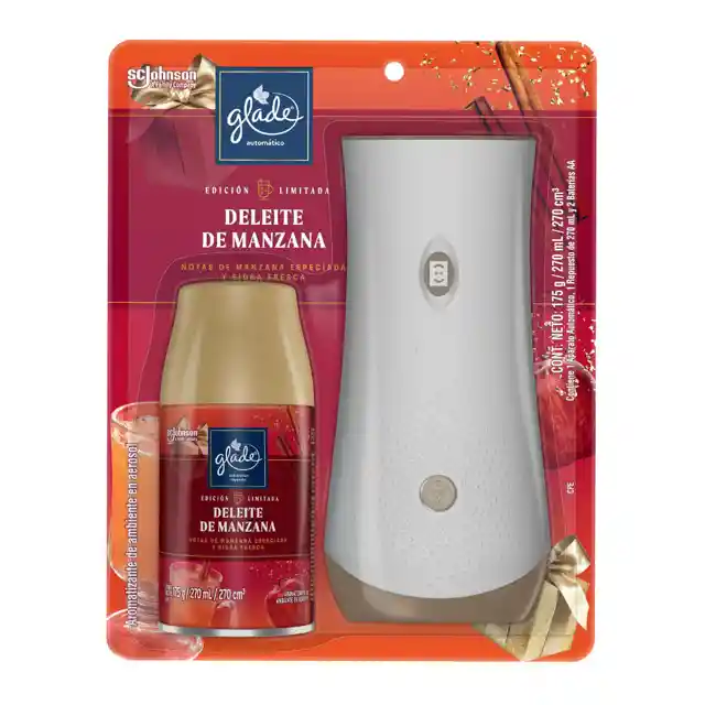 Glade Aromatizador Electricomanzana E Invierno