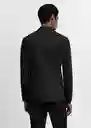 Blazer Americana Paulo Negro Talla 46 Hombre Mango