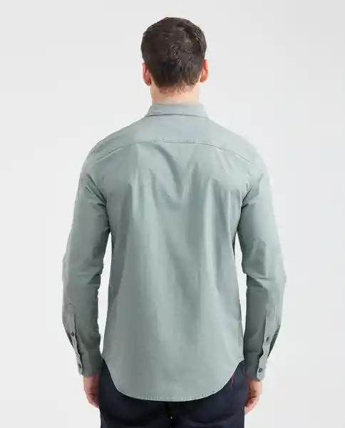 Camiseta Carbón Pocket Verde Agave Oscuro L Chevignon