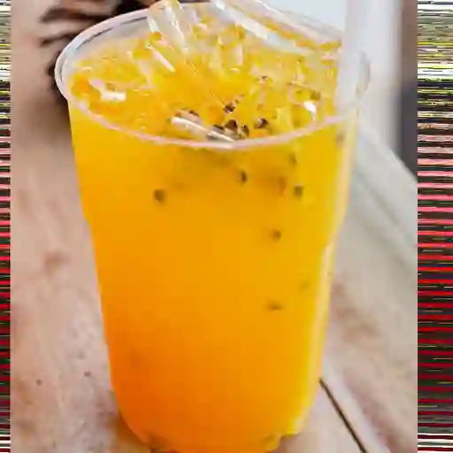 Soda saborizada frutos amarillos