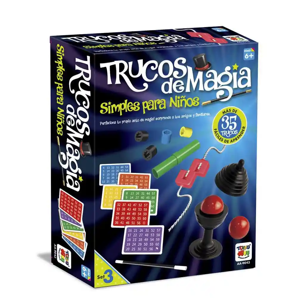 Juego de Mesa Esto Es Magia Set3 15trucos Toyng