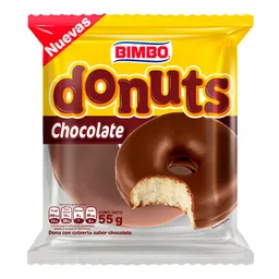 Bimbo Donuts Cubierta De Chocolate55 G