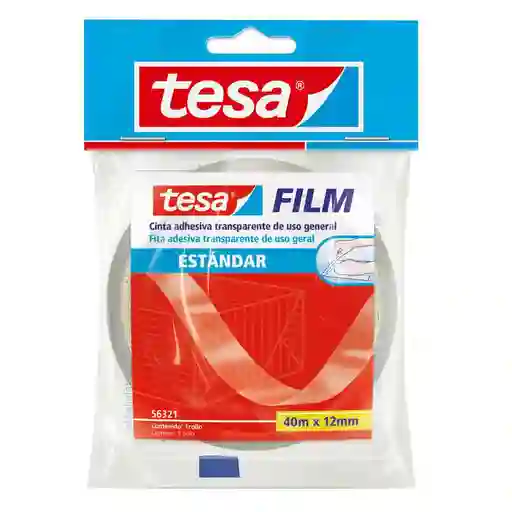 Cinta Adhesiva Transparente 40m Tesa