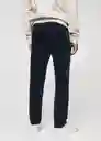 Pantalón Oliver Índigo Talla 38 Hombre Mango