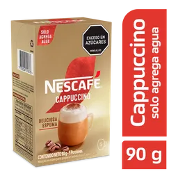 Cappuccino NESCAFÉ instantáneo x 90g