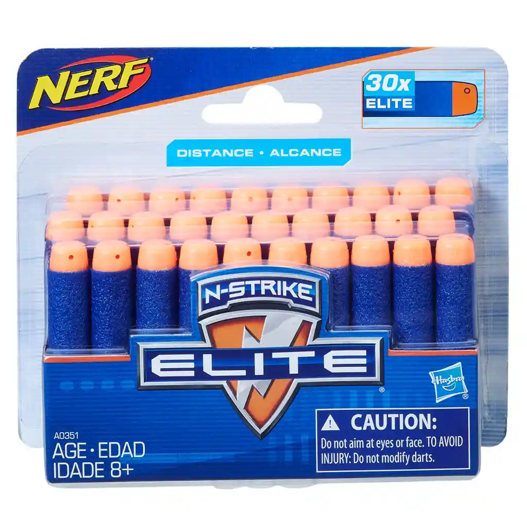 Nerf Dardos N-Strike Elite Alcance Caja x30