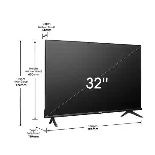 Televisor Hisense 32 Pulgadas Led Hd Smart Tv 32a4n