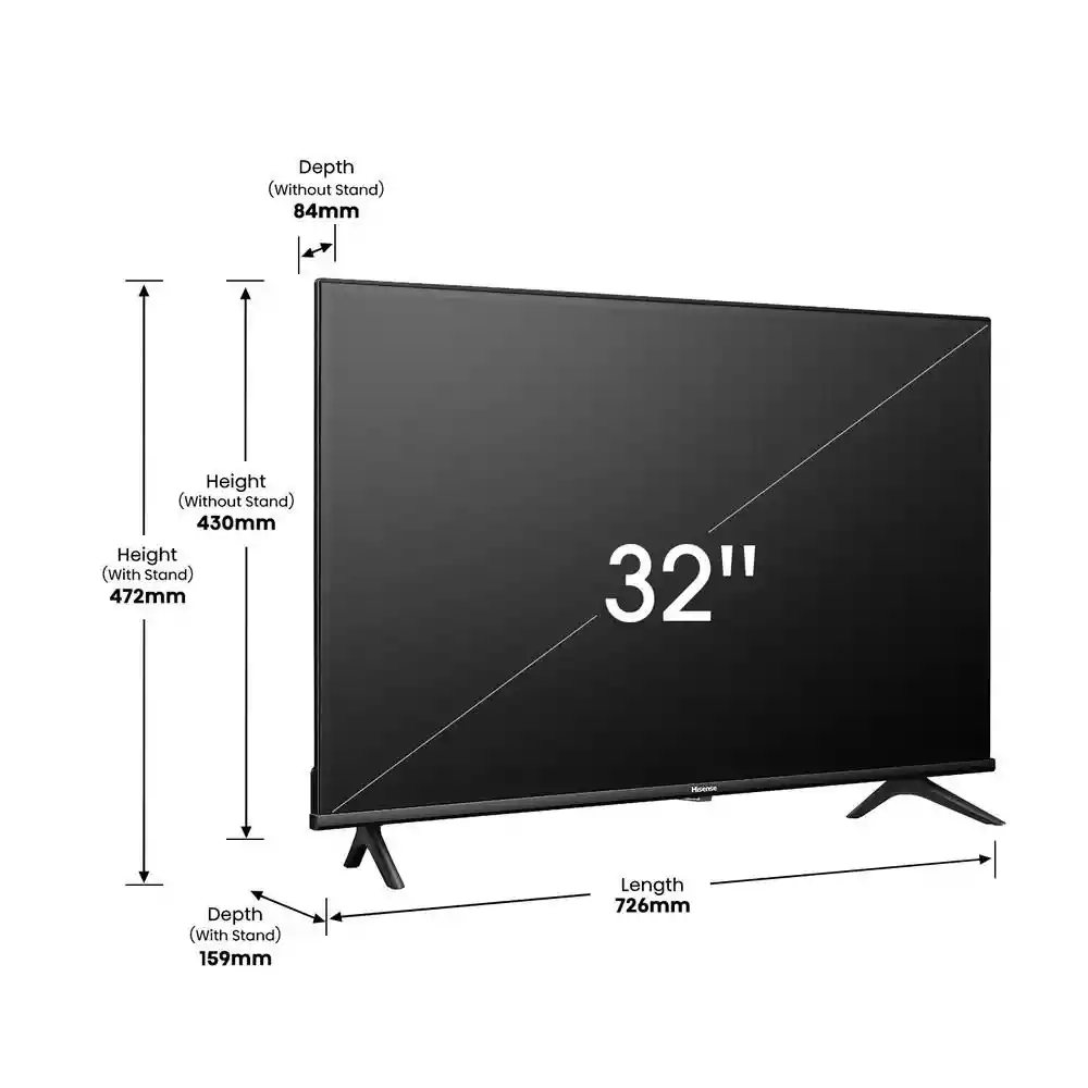 Televisor Hisense 32 Pulgadas Led Hd Smart Tv 32a4n