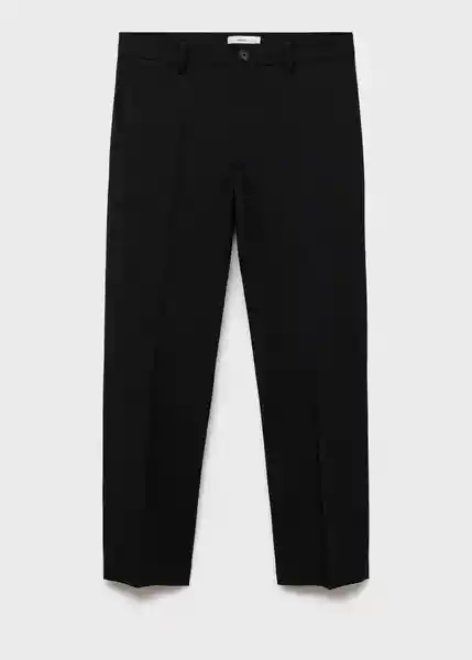 Pantalón Bologna Negro Talla 44 Hombre Mango