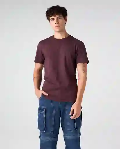 Camiseta Hombre Morado Talla L 842G006_MOR191621 Americanino