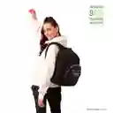 Morral Unisex Gommas Escolar Negro