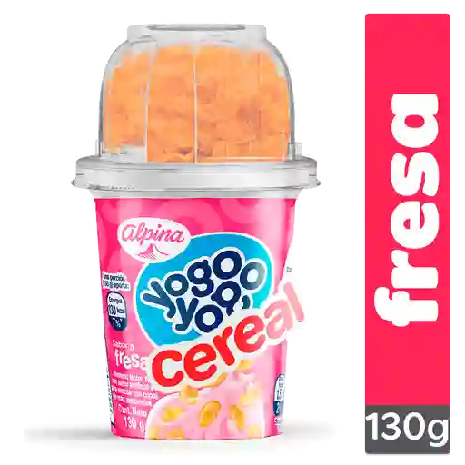 Yogo Yogo Cereal Fresa Vaso 130g