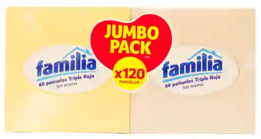 Familia Pañuelo Triple Hoja Cubos