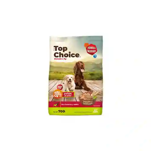 Top Choice Alimento para Perro Cachorro y Adulto