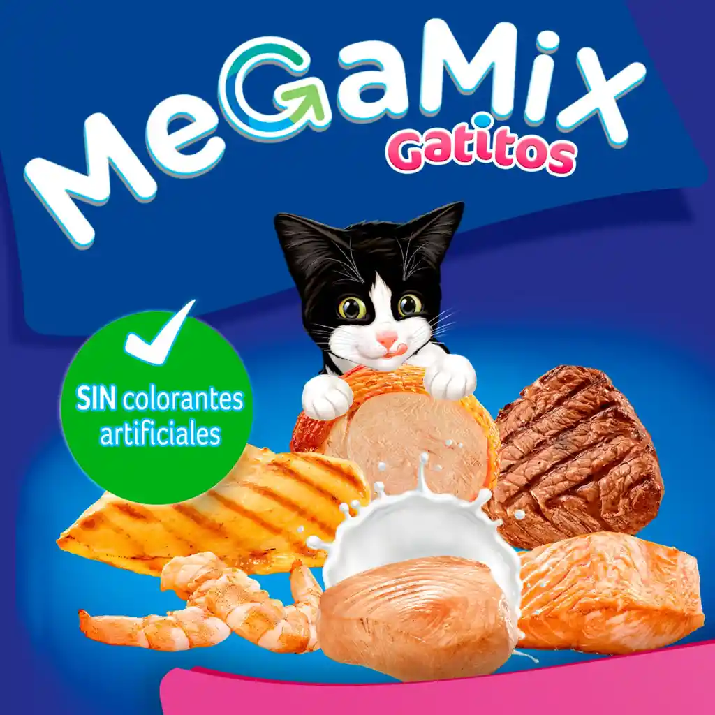 Comida para Gatitos Purina Felix Megamix x 500gr