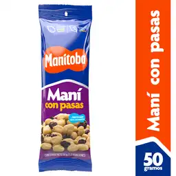 Manitoba Maní Horneado con Pasas