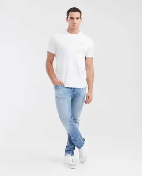 Jean Morrison Masculino Azul Francés Medio Talla 32/32 Chevignon