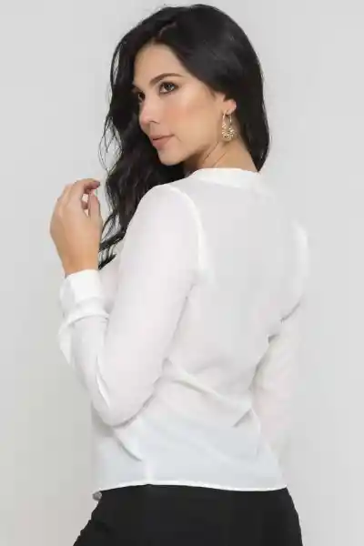 Blusa Monik Color Blanco Crudo Talla L Ragged