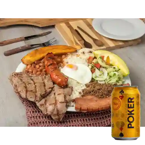 Combo Tipico Montañero + Poker 473 ml