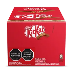 KitKat Galleta Wafer cubierta con chocolate con leche 24 Unds x 996g