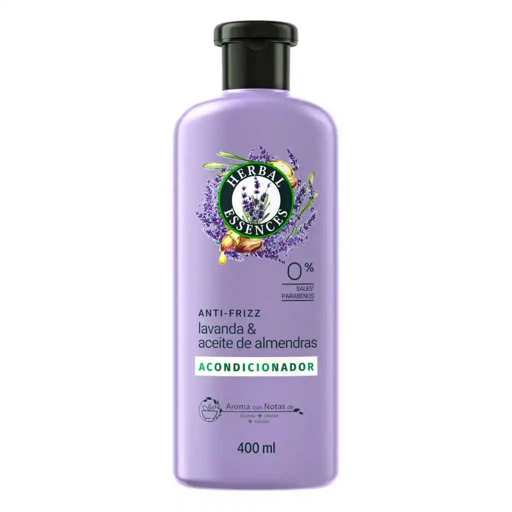 Herbal Essences Acondicionador Lavanda & Aceite de Almendras