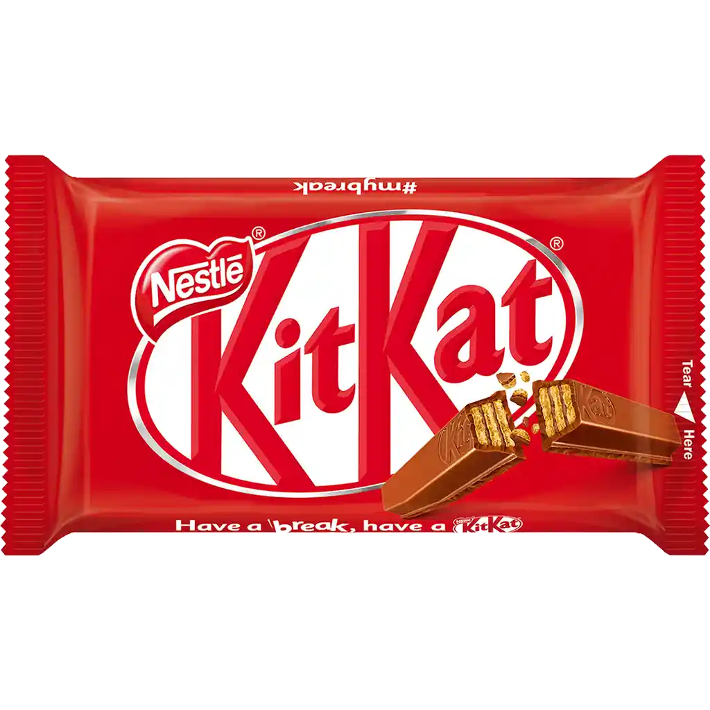 Kit Kat Galletas Tipo Wafer Cubiertas de Chocolate con Leche
