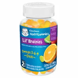 Gerber Vitamina en Gomitas Lil´ Brainies
