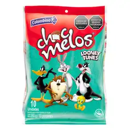 Chocmelos Paleta Masmelo Sabor a Vainilla Cubierto con Chocolate 1 Und