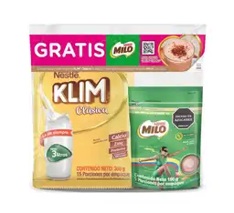 Klim Leche en Polvo + Milo