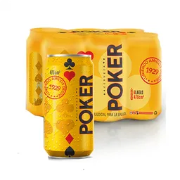 Poker Cerveza Pack en Lata