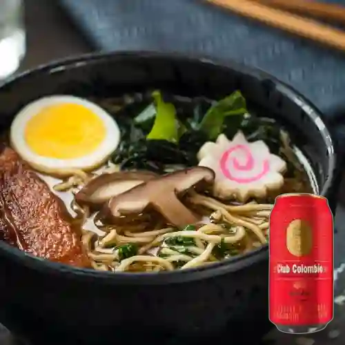 Combo Ramen Panceta de Cerdo Al Wok + Lata 330ml
