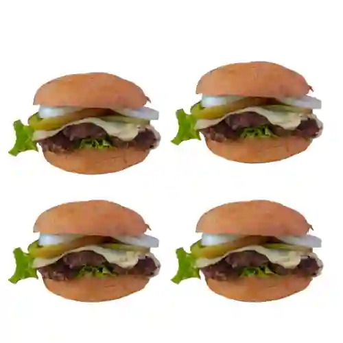 Combo para Cuatro X 4 Piezas