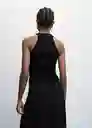 Top Lopez Negro Talla XL Mujer Mango
