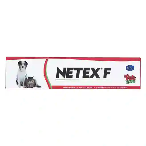 Netex F Antiparasitario de alto Espectro Suspensión  Uso Veterinario (10 mL)