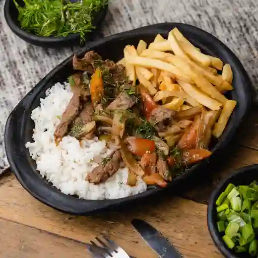 Combo lomo saltado