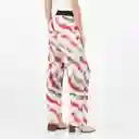 Pantalón Tiro Alto Bota Recta Multicolor Talla 6 - 679336