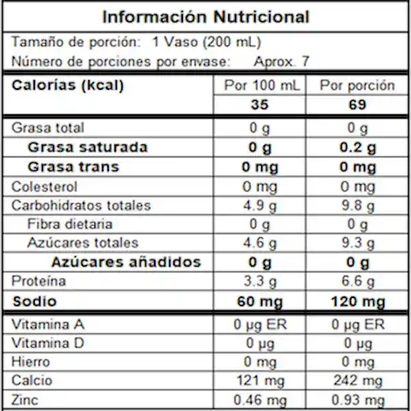 Alquería Descremada Leche  0% Grasa