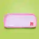 Cartuchera de Malla Serie Rosa Claro Miniso